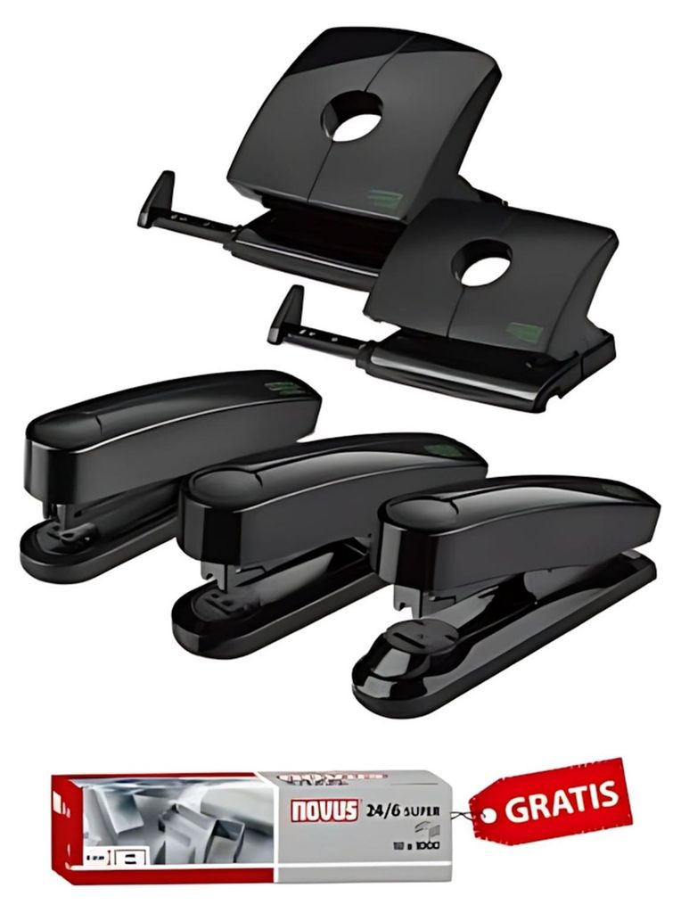 Novus Heftgeräte/ Locher Serie Re+New Warenpaket