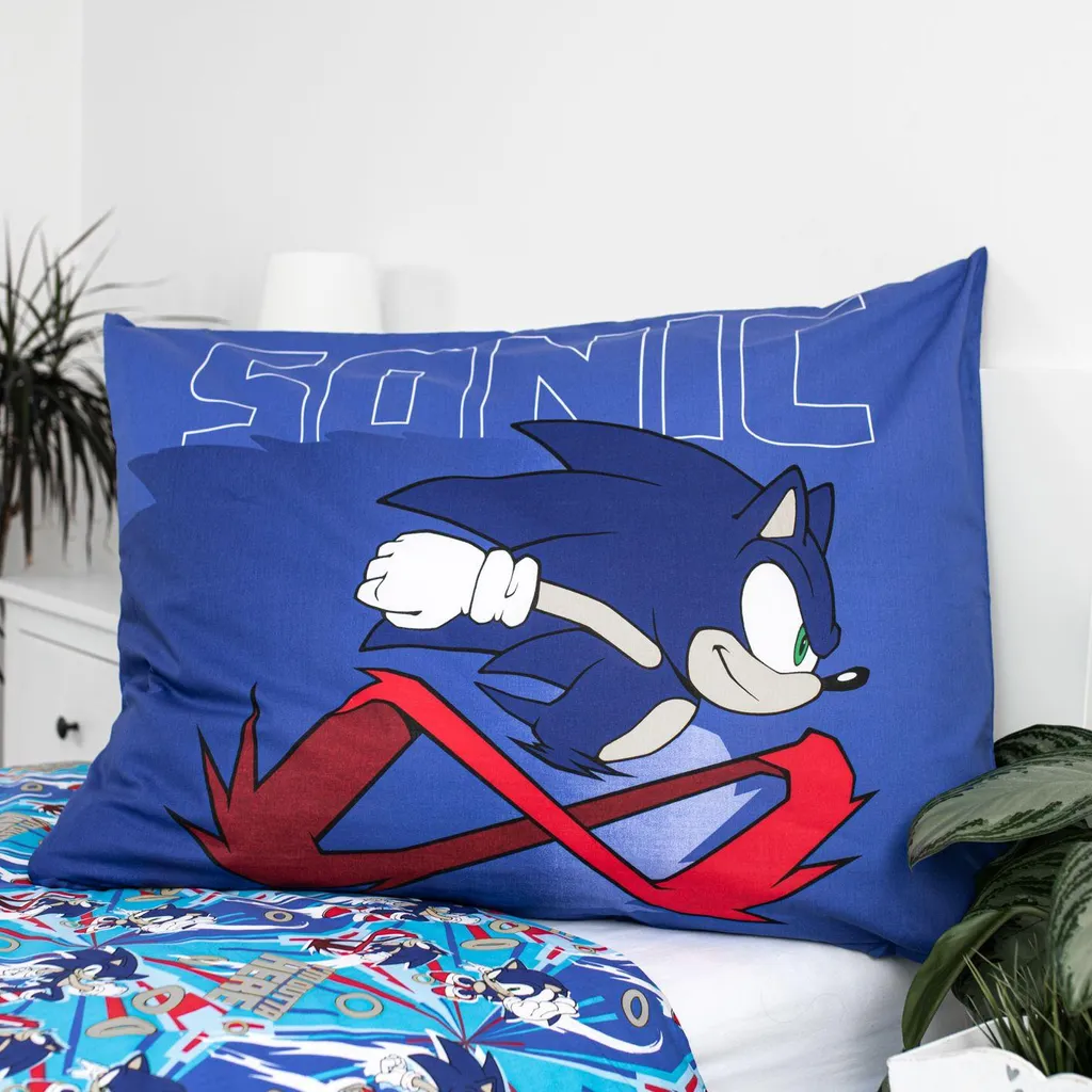 Sonic the Hedgehog Let's Go 140x200 - Gaming Bedding Set - 4