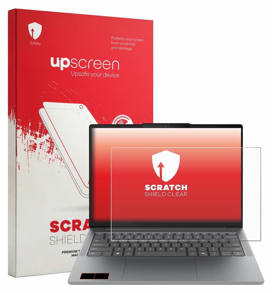 upscreen Schutzfolie für Lenovo IdeaPad Slim 5i Gen 11 14" Displayschutz Displayschutzfolie Folie Klar Transparent