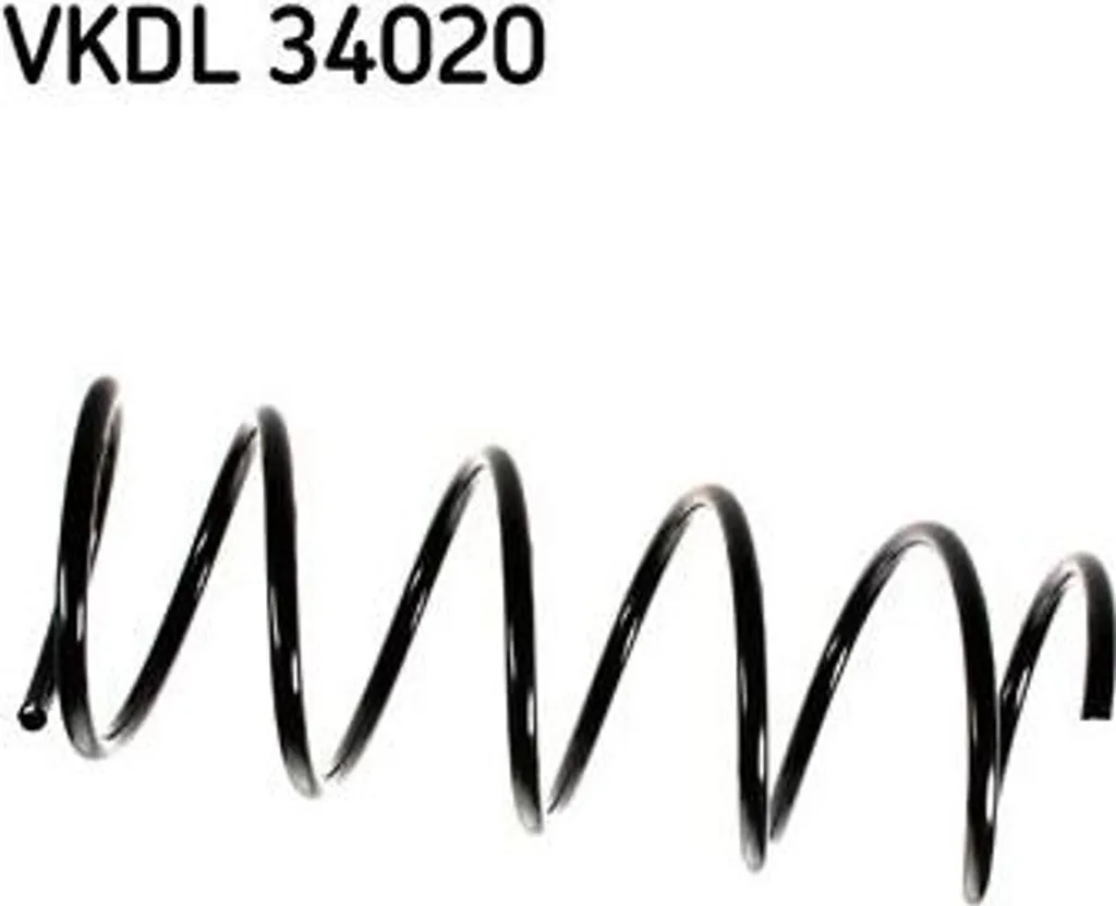 Ressort de suspension pour Ford KA : améliorez votre confort (SKF VKDL)