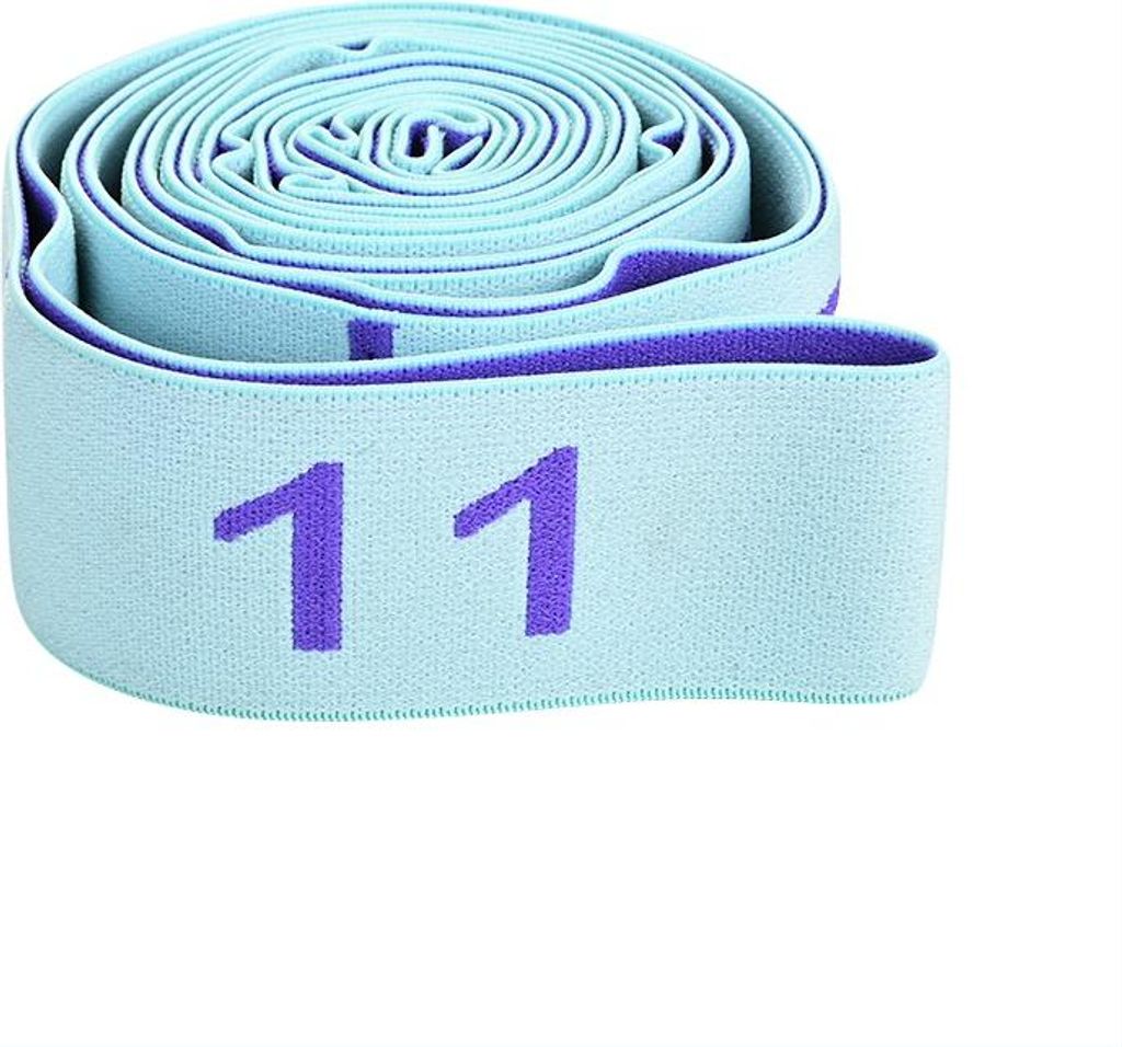 INF Segmentierter Yoga-Gurt für verbesserte Flexibilität Grün