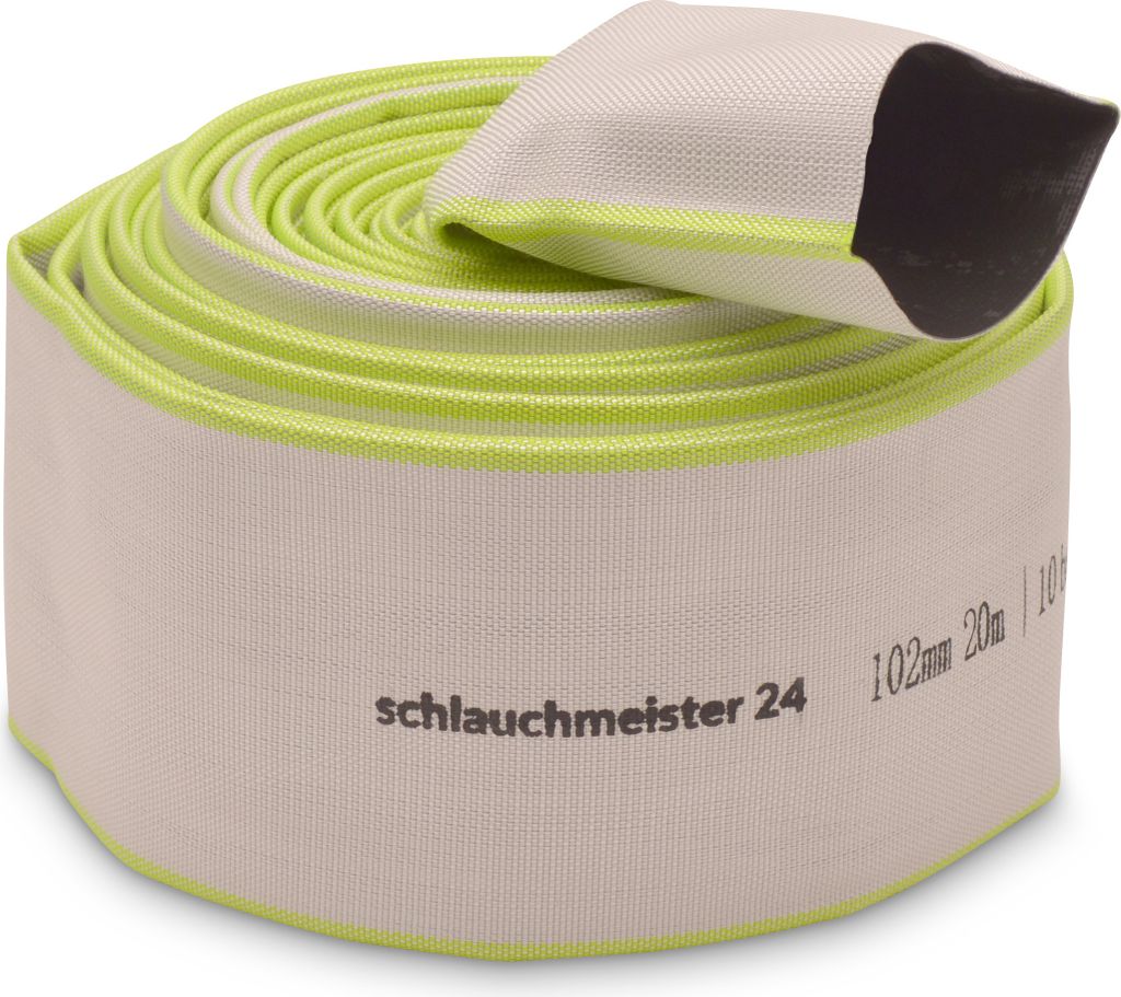 Ø 4 Zoll - 102 mm, 20 Meter Industrieschlauch | Bauschlauch Produktbild 
