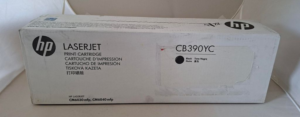 Toner HEWLETT PACKARD CB390YC  CLJCM6030F CARTRIDGE BLACK Produktbild 