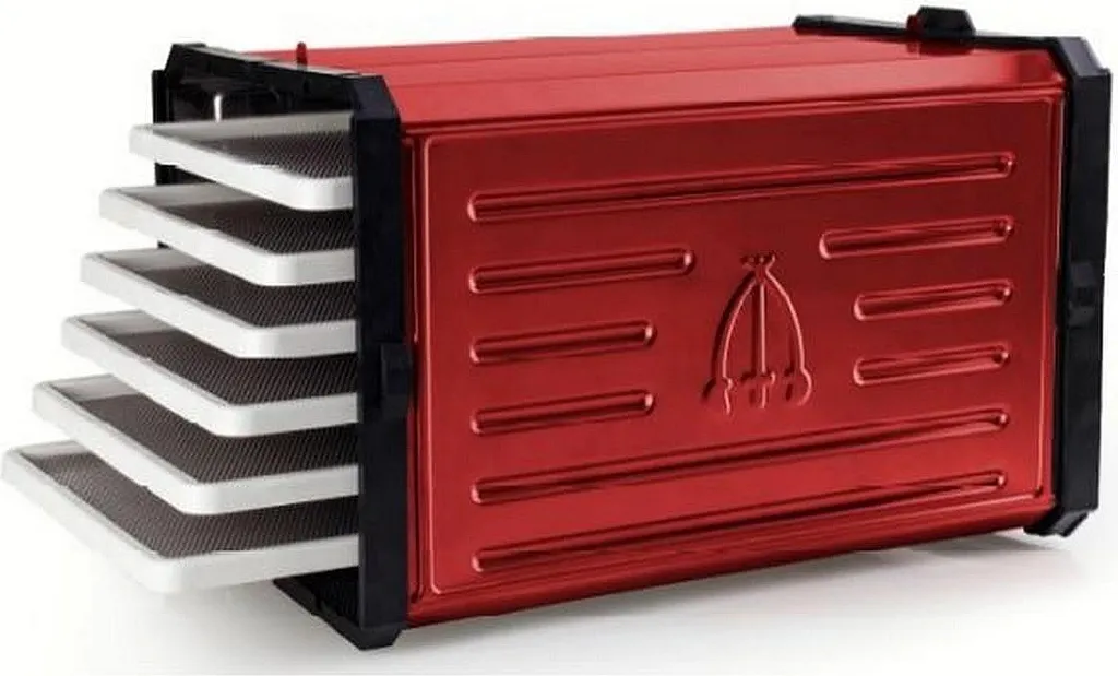 Séchoir alimentaire horizontal Atacama Pro à 6 plateaux pour cuisine