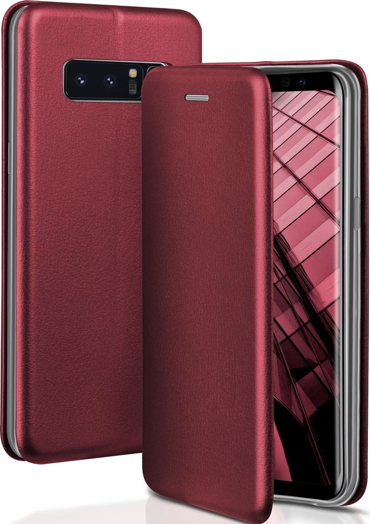 BUSINESS-Case für Samsung Galaxy Note8, Farbe:Burgund - Red
