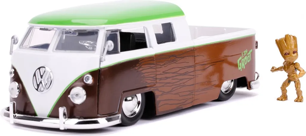 Cadeau idéal Marvel : VW Bus 1962 miniature 1:24 pour fan et collectionneur