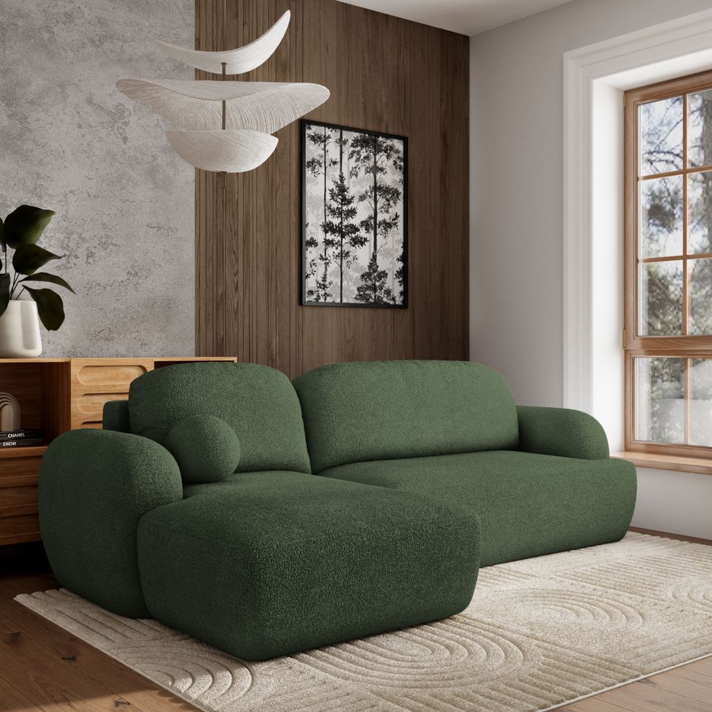 Masseno Ecksofa MODENZA N L-S mit Schlaffunktion L-Form, Produktbild 