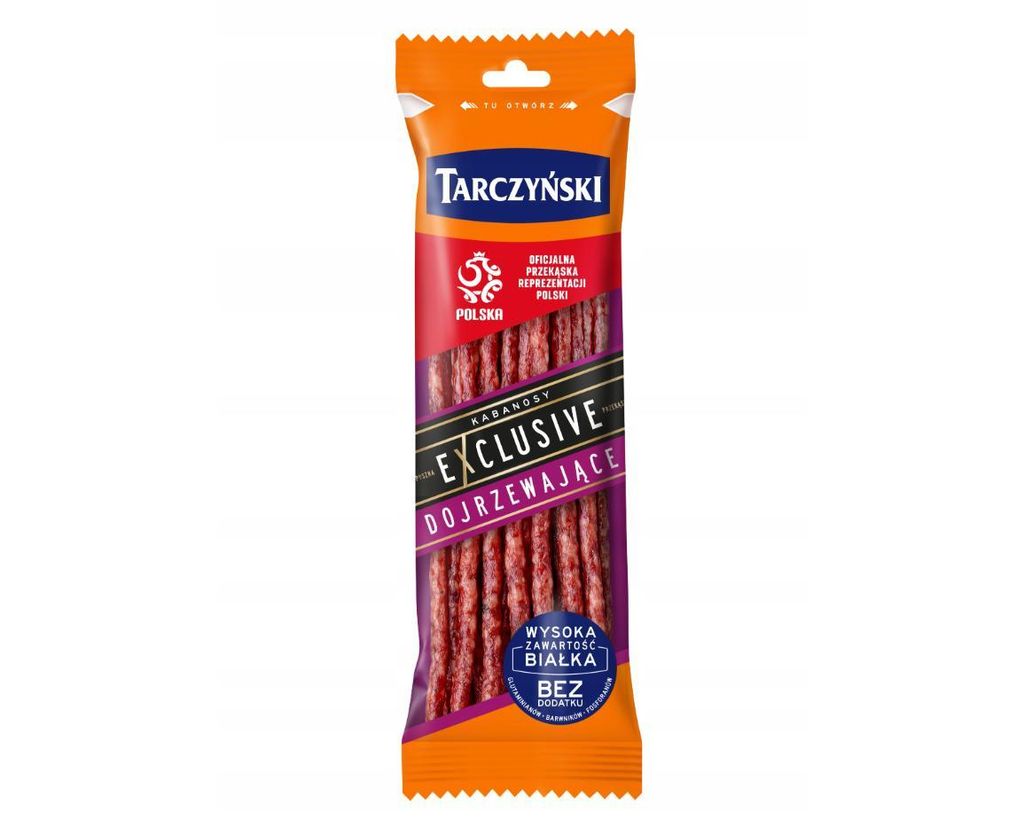 Kabanosy Exclusive Dojrzewające Tarczyński 90 g Produktbild 