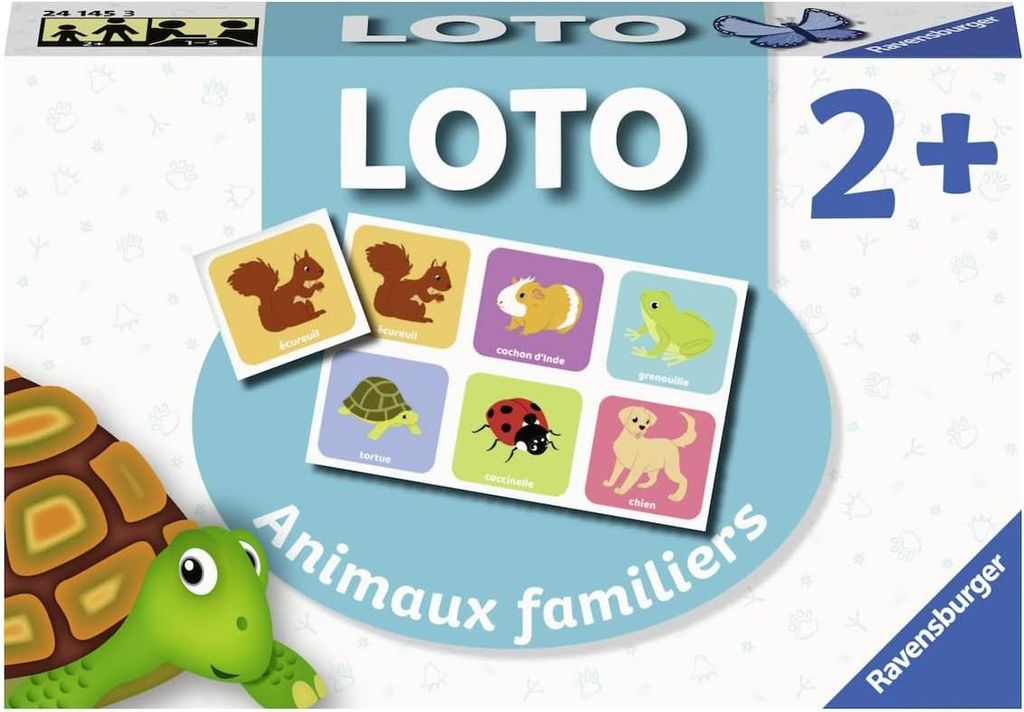 Ravensburger 24145 Loto : Les animaux familiers