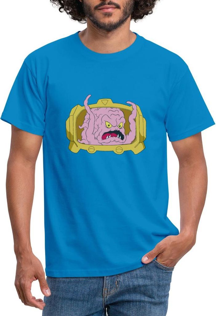 Spreadshirt Teenage Mutant Ninja Turtles Krang Bösewicht Männer T-Shirt, L, Royalblau