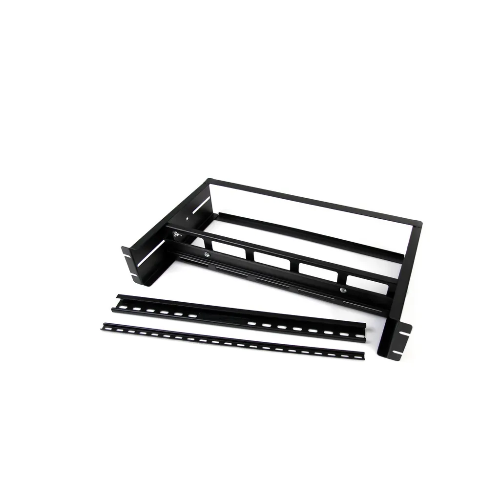 Support Rail DIN pour Baie de Brassage 19 Pouces - Modèle ADJDINKIT