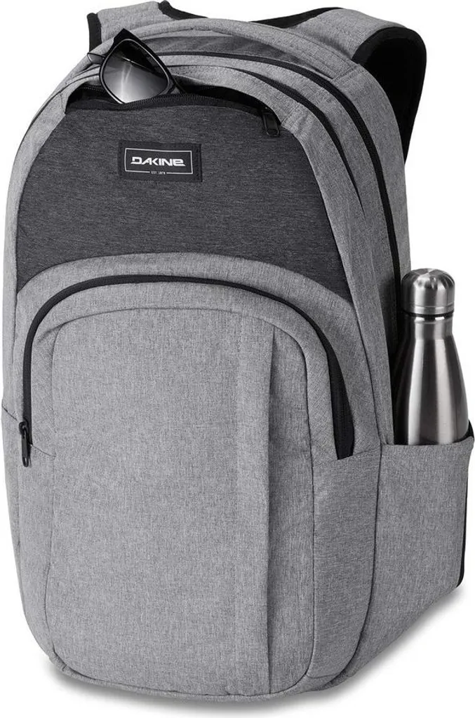 Sac à Dos Scolaire Dakine Campus M 25 Litres Noir avec Poche Isotherme - 7