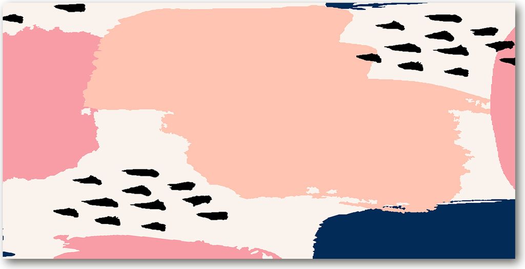 Tulup Leinwandbild - 140x70 cm - Wandkunst - Drucke auf Leinwand - Leinwanddruck - Sonstige - Mehrfarbig - Abstraktes