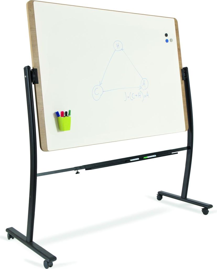 Whiteboard NAT6871V22 R687170 150x100cm mobil holz.