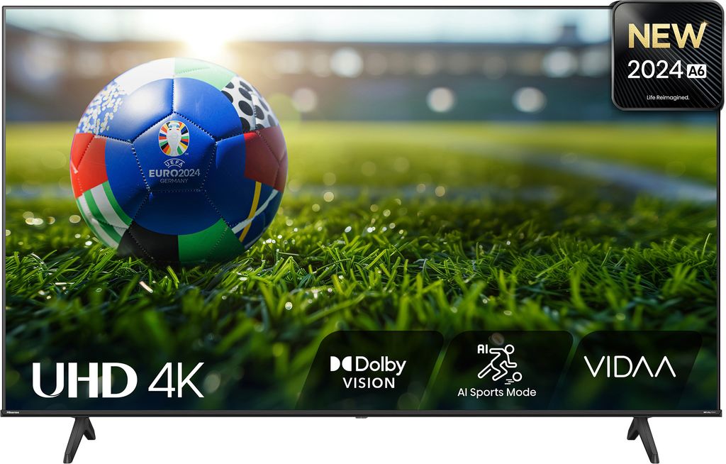HISENSE DLEDTV 108cm UHD 60Hz DVBT2/C/S SmartTV BT QuadC Image du produit 