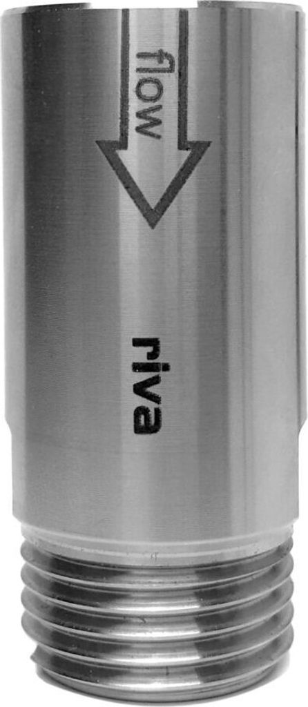 riva YUNA Inline Wasserwirbler für Dusche und Trinkwasser