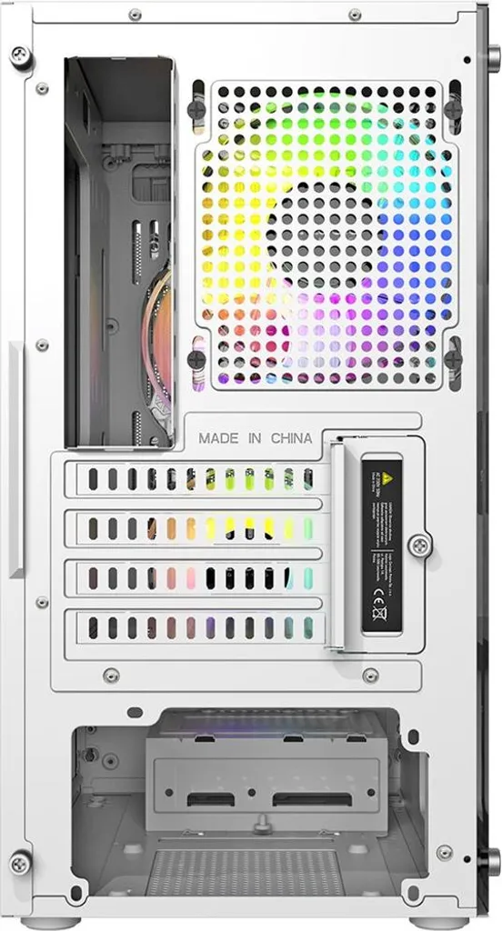 Boîtier Blanc Logic Aramis ARVB Mini - USB 3.0 et Éclairage Dynamique - 12