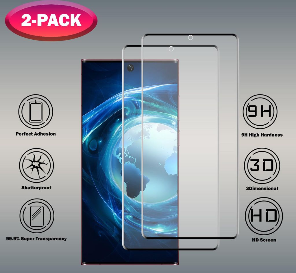 2-Pack Samsung Galaxy S23 Ultra 5G Displayschutzfolie - Produktbild 