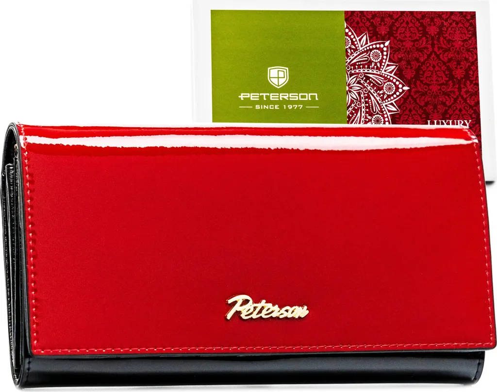 Portafoglio Viaggio Peterson PTN1N411 RFID - Resistente e Sicuro