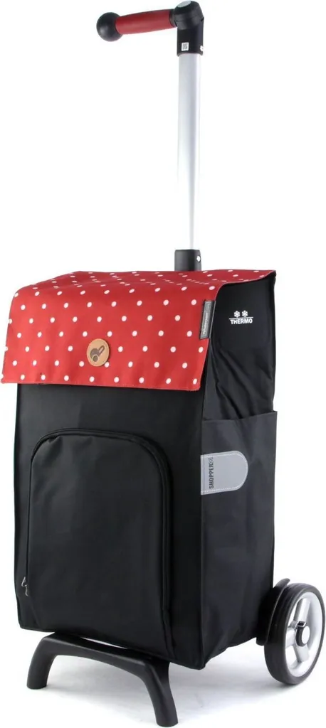 Chariot de courses ergonomique Andersen 45L anti mal de dos