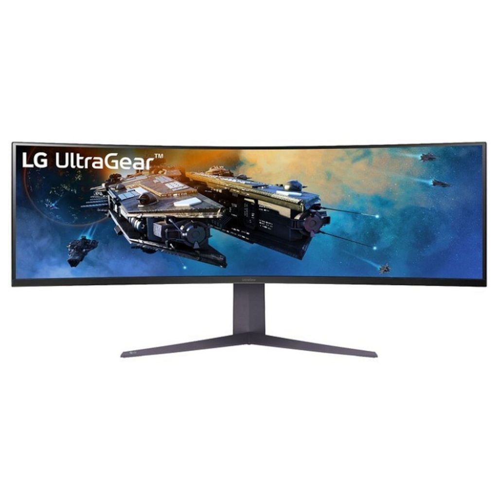 LG UltraGear 45GR65DC-B - LED-Monitor - Gaming - gebogen - 114.3 cm (45")