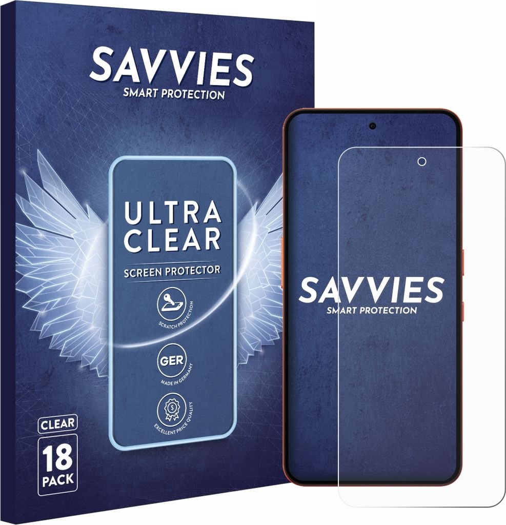 18x Für Nothing CMF Phone 2 Pro Schutzfolie Savvies Displayschutz Display Schutz Folie Klar Transparent