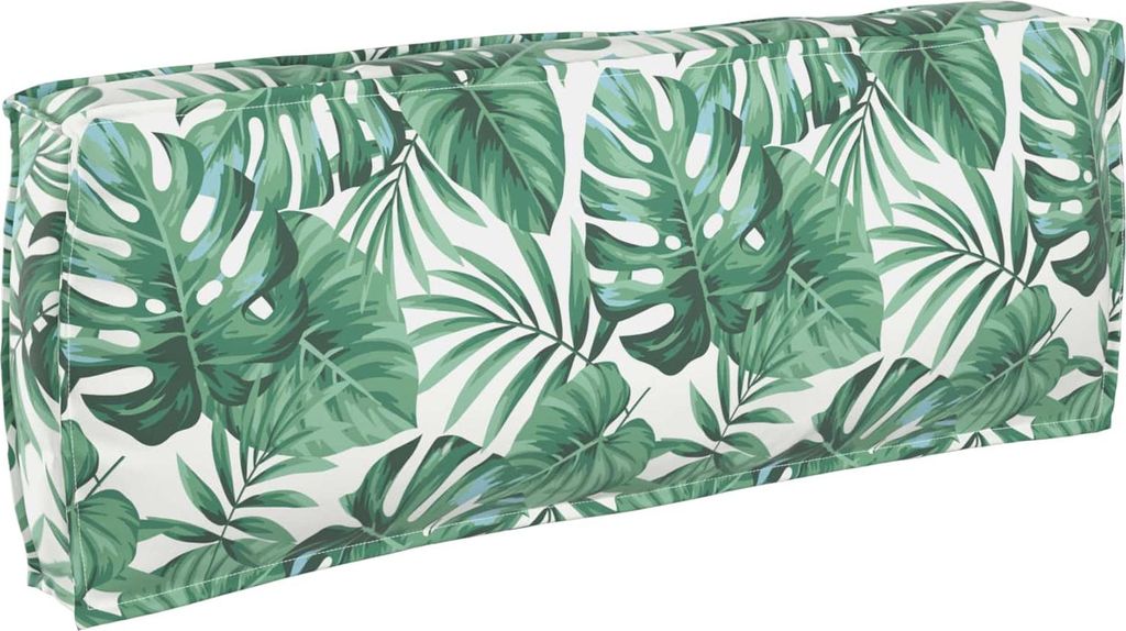 Kissen Blatt Blattmuster 120 x 40 x 12 cm Oxford-Stoff
