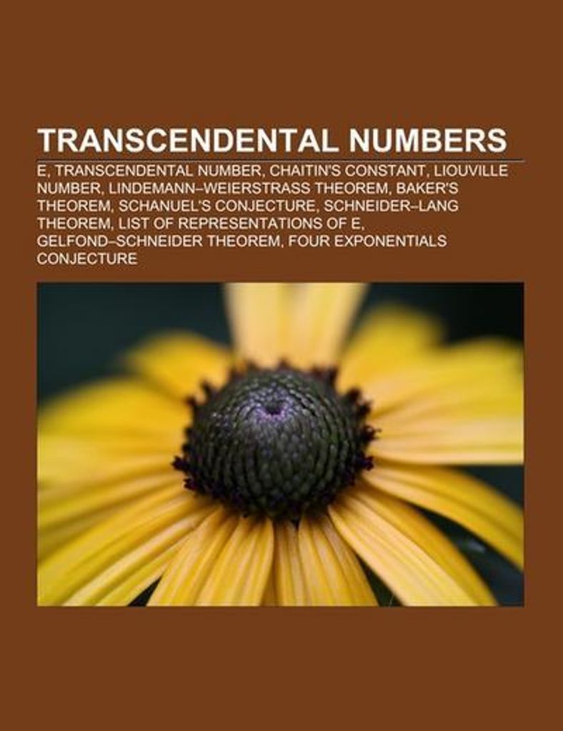 Transcendental numbers