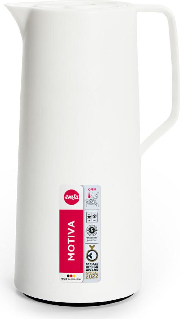 EMSA Isolierkanne Motiva Quick Press 1l weiss Produktbild 18