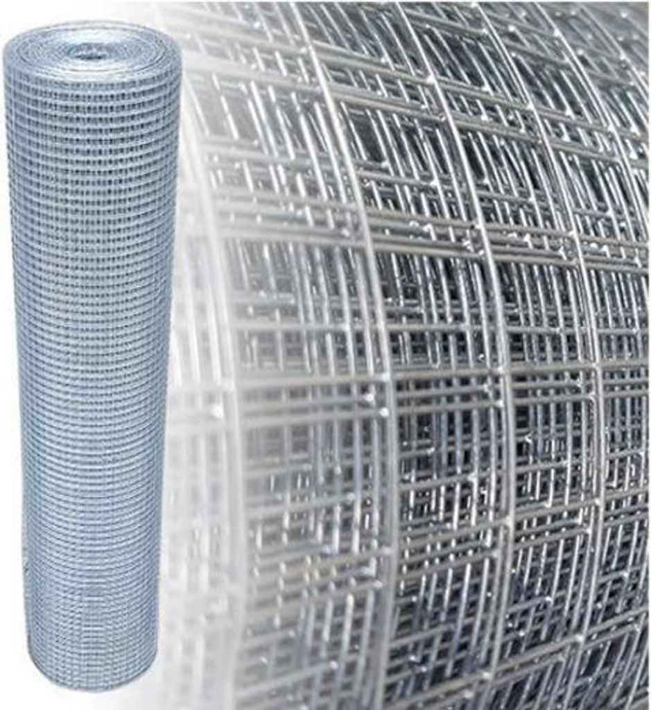 Volierendraht Verzinkt 100cm 25m 12x12mm 0,70mm