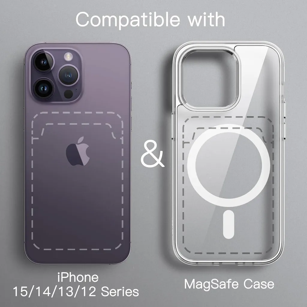 Portefeuille iPhone 16 MagSafe Bleu : Gardez vos Cartes à Portée de Main - 2