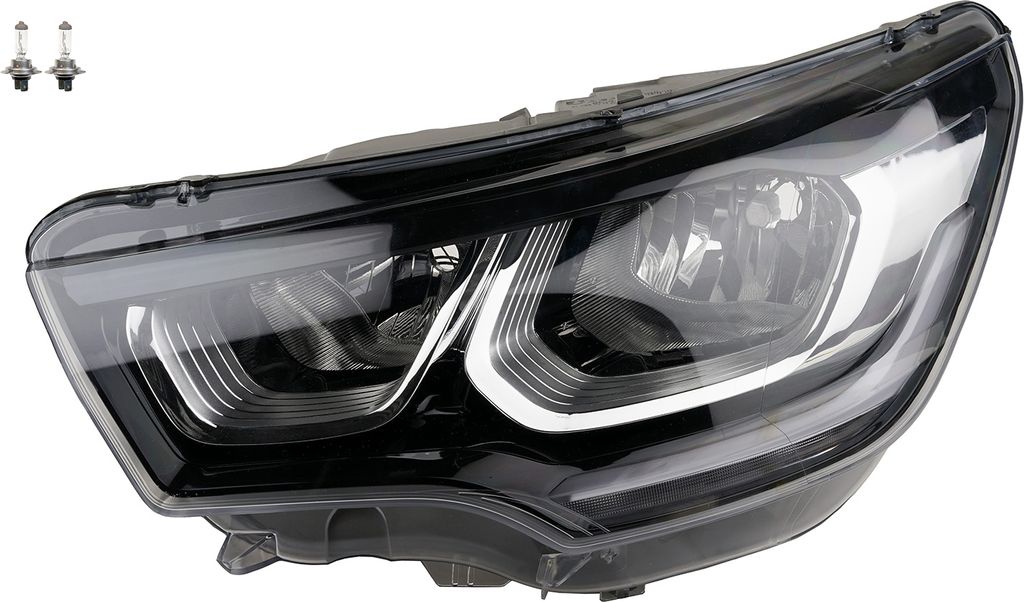 Johns, Scheinwerfer passend für Citroen C4 01/15- lag. links + Leuchtmittel 9808623880