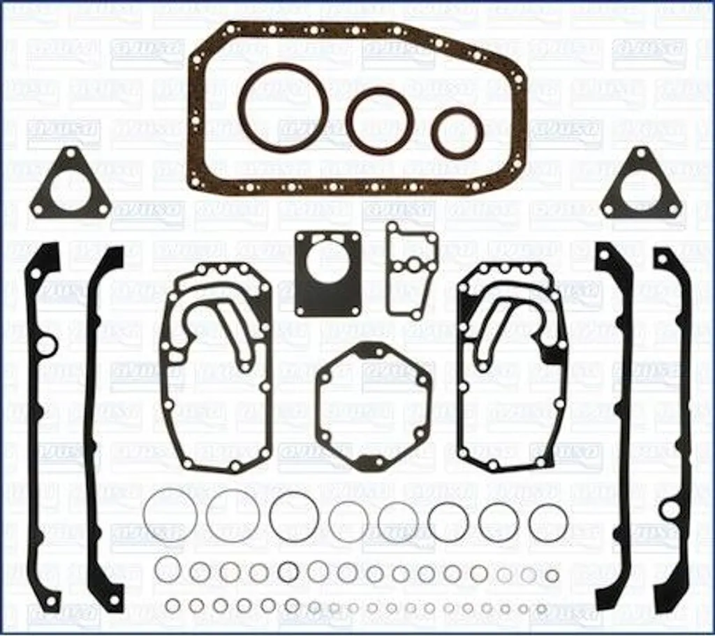 Kit de Joints d'Étanchéité Arrière pour Fourgon Fiat Ducato 1994-2002