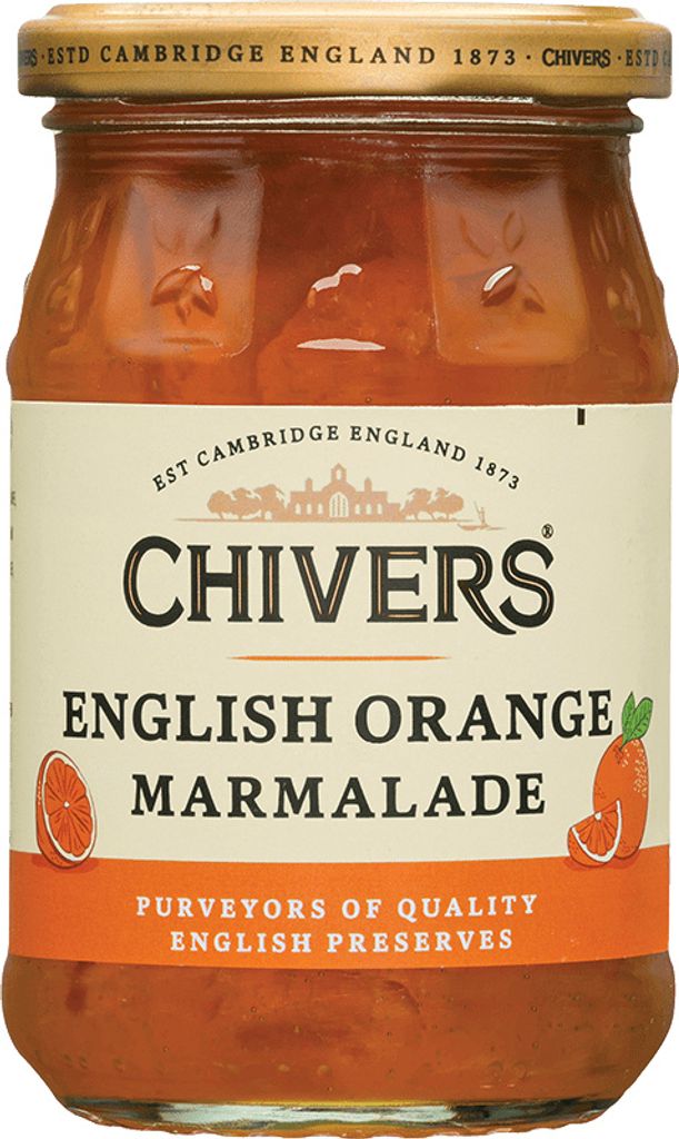 Chivers English Orange Marmelade mit feinen Orangenstreifen Produktbild 