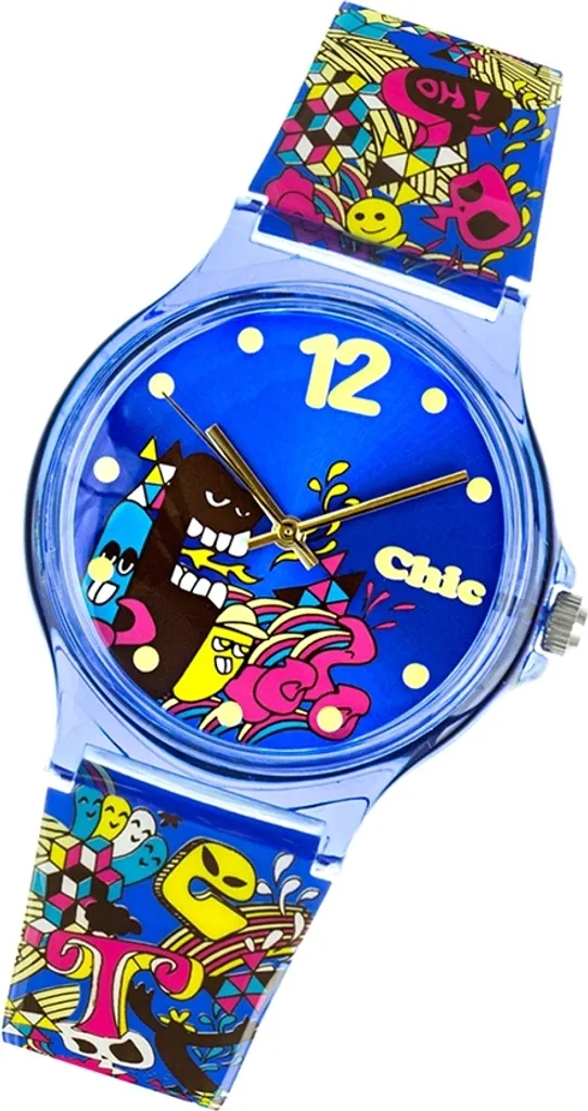 Regala un Orologio Chic Youth UC007: Plastica Sicura e Design Street