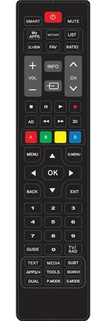 Telecomando Superior SMARTLGS IR: Sostituzione Professionale per TV LG - 8