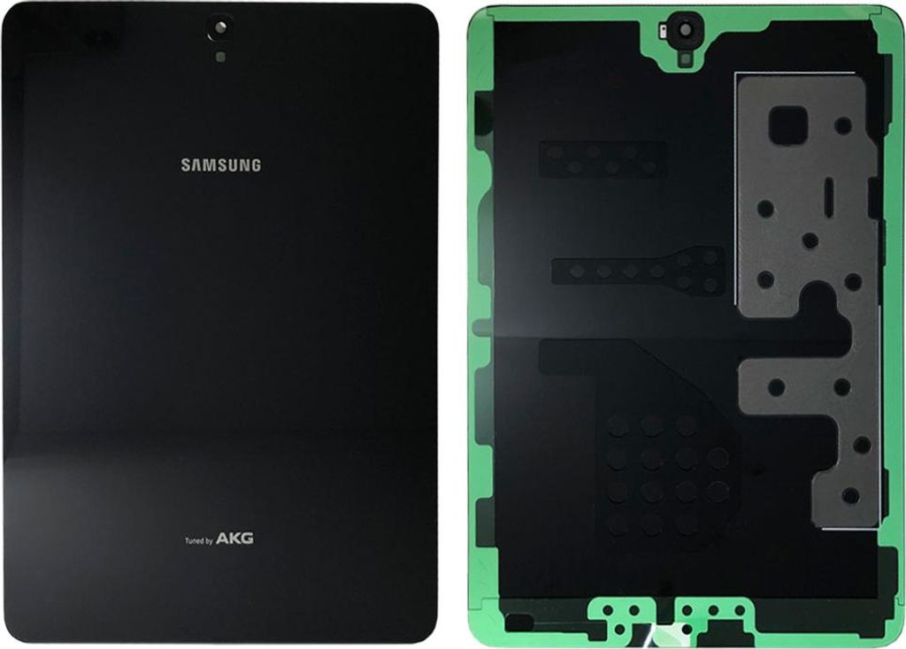 Samsung GH82-13894A Akkudeckel Deckel für Galaxy Tab S3 LTE SM-T825 Kleber Black