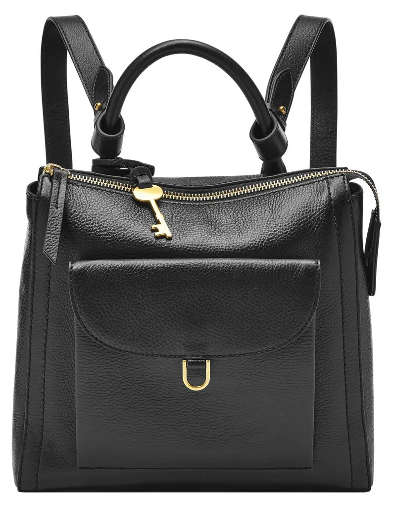 Sac à dos ville Fossil Parker Mini : l'accessoire noir pour sortir