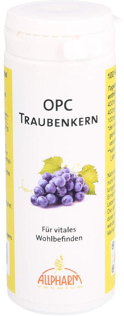ALLPHARM OPC Traubenkern Kapseln, 100 St. Kapseln
