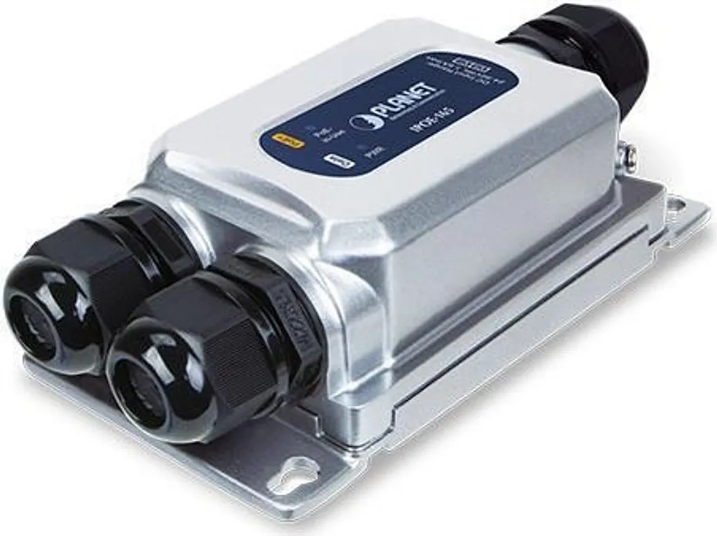 Injecteur PoE++ extérieur IP67 PLANET pour caméras et réseaux 95W