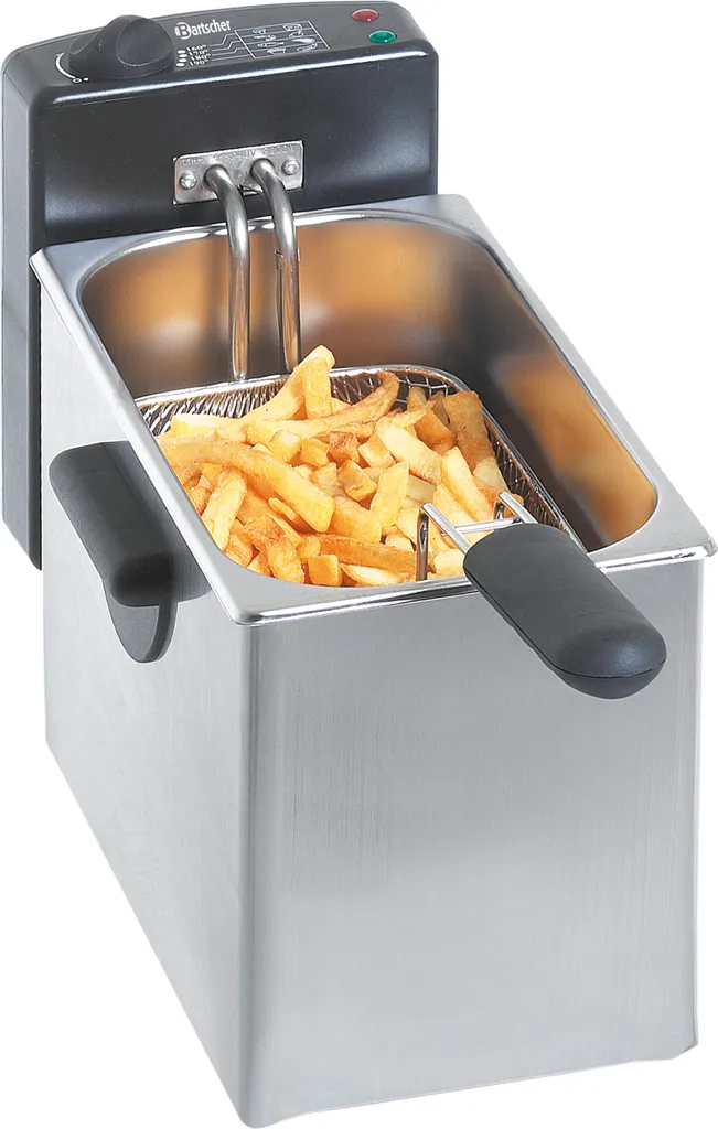 Friteuse 4L pour Cuisine Rapide Bartscher MINI II Acier Inoxydable 2200W
