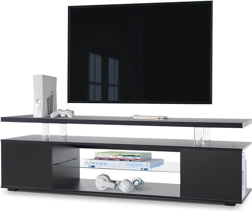 TV-Schrank TV-Staender Storage Konsole Tisch mit Seitenschrank Wohnzimme Multifunktionaler Aufbewahrungsschrank Multimedia-Schrank Wohnzimmerschrank