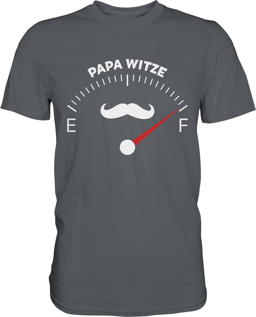 Papa Witze T-Shirt Lustige Vatertag Geschenkidee Vater Produktbild 