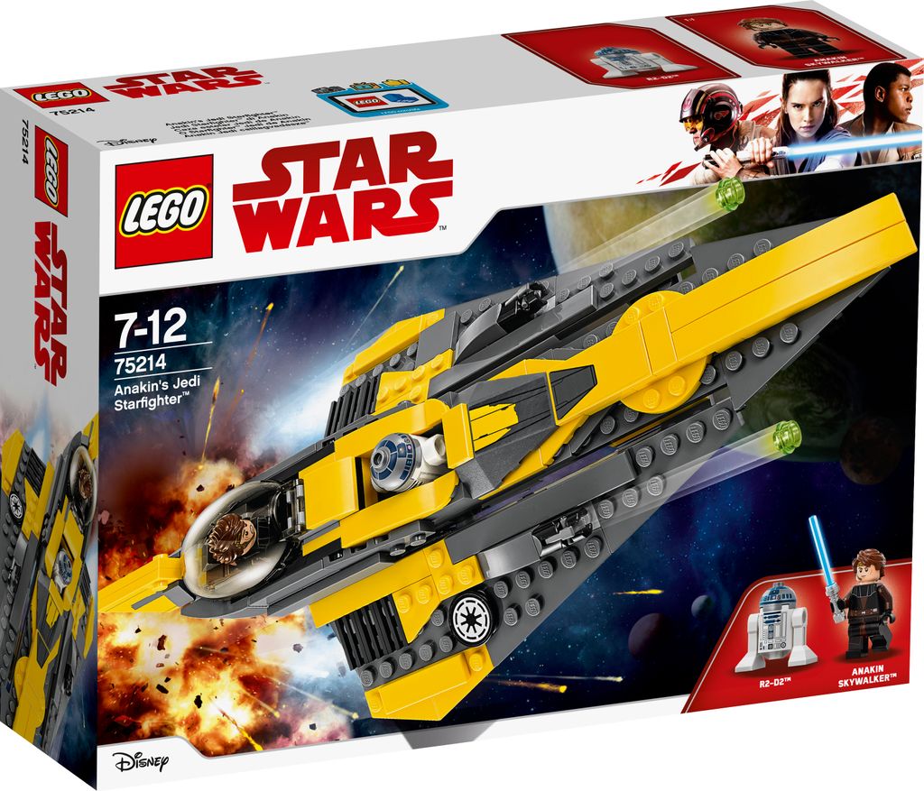 LEGO® Star Wars™ Anakin's Jedi Starfighter™ 75214 Produktbild 