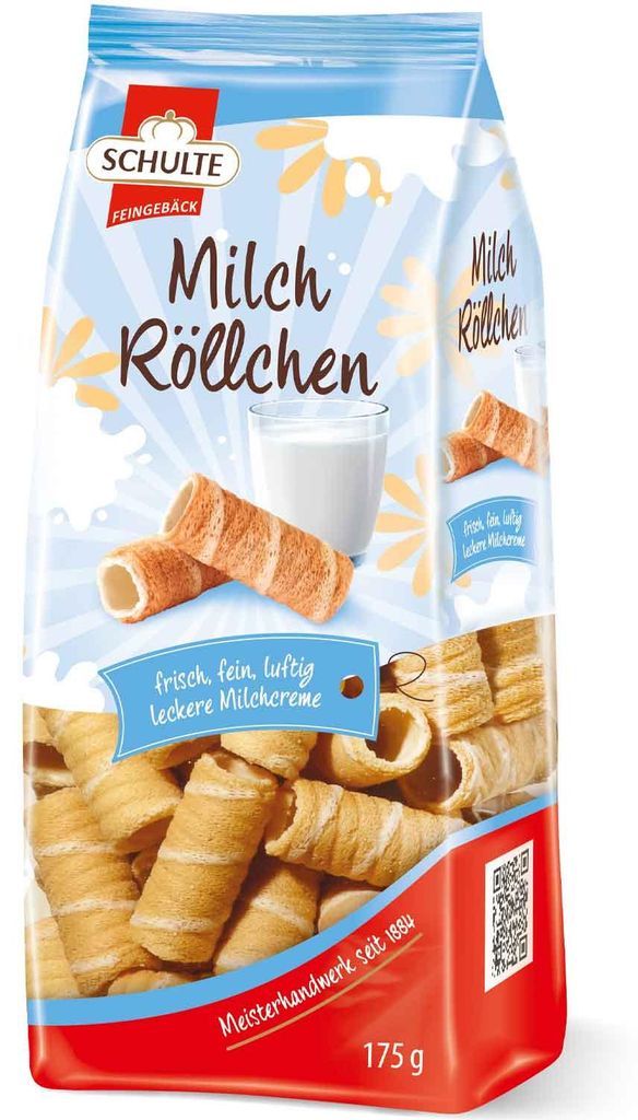 Schulte wafle mleczne z cienkimi waflami, delikatne i Zdjęcie produktu 