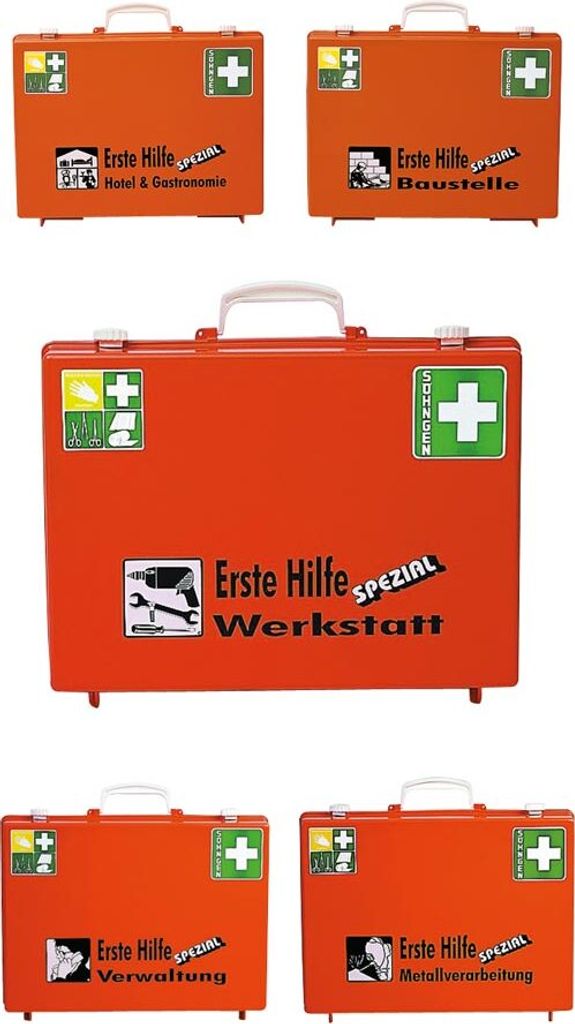 Erste-Hilfe-Spezial im Koffer, für den Bereich Öffentlicher Dienst