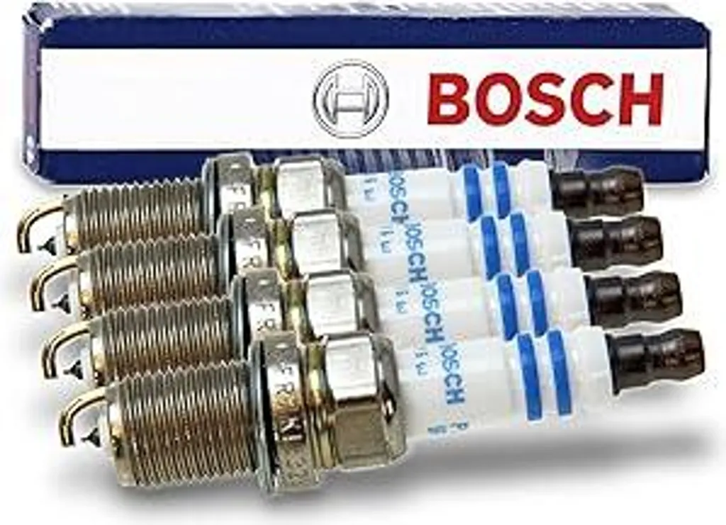 Kit 4 Candele Bosch FR7KI332S 0242236571 Iridium - Ricambio Originale