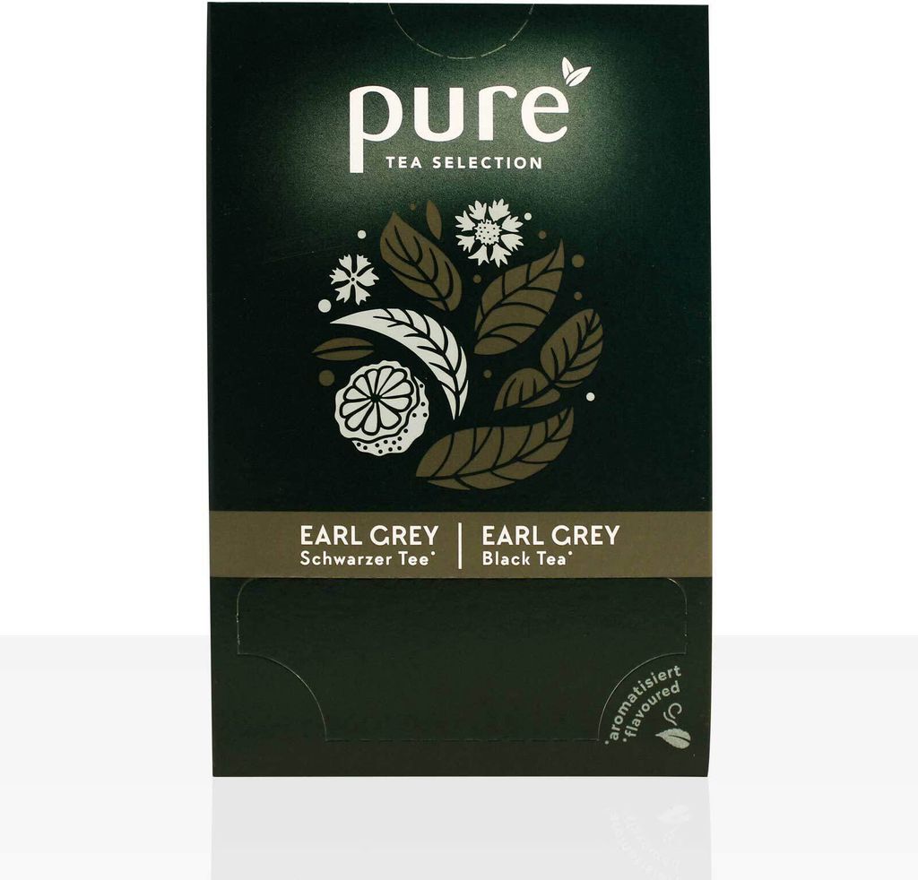 PURE Tea Selection Earl Grey Schwarzer Tee 6 x 25 Beutel Tee