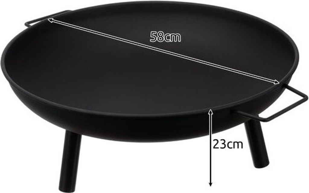 KAMINER 25379 Gartenkamin 60 cm Produktbild 