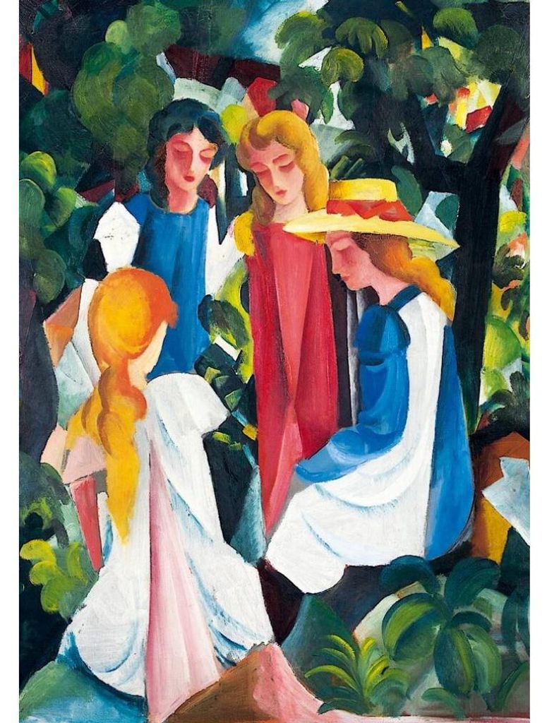 Bluebird Puzzle Puzzle Four Girls 1913 - 1000 Teile